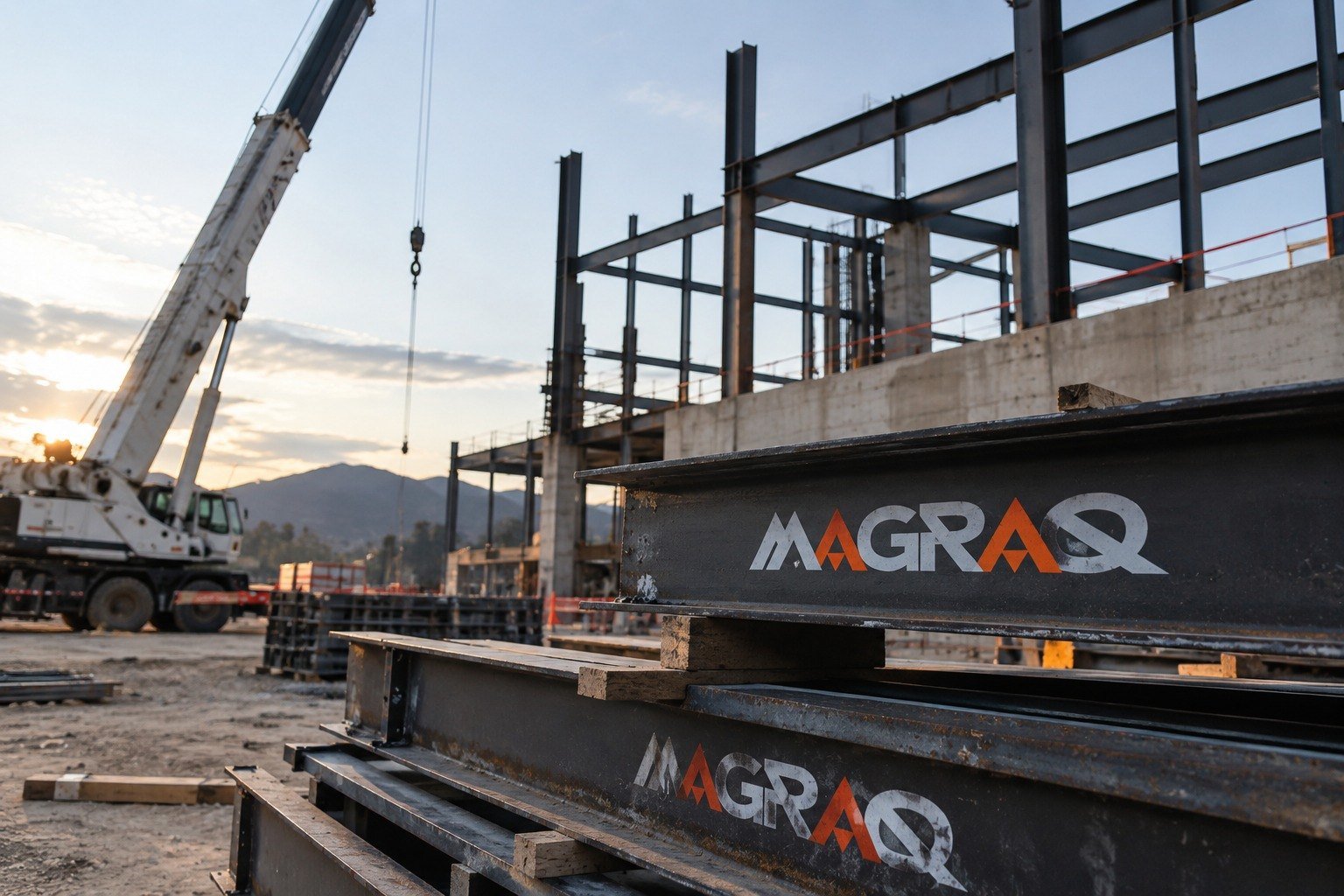 Obra de infraestructura vial ejecutada por MAGRAQ en México